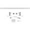 Ekena Millwork Premium J-Top Mount Barn Door Hardware Set w/ 7' Track for 1 3/8" to 2 1/4" Doors, Rocket White GB60010H7RW - alternate 2